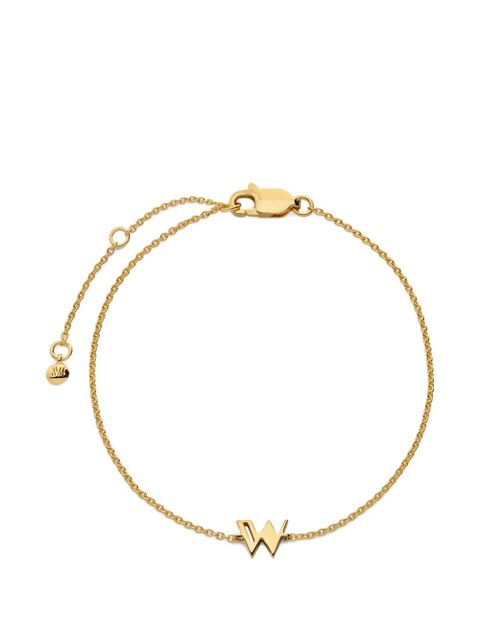 Monica Vinader Initial W chain bracelet - Gold - zdjęcie produktu nr 1