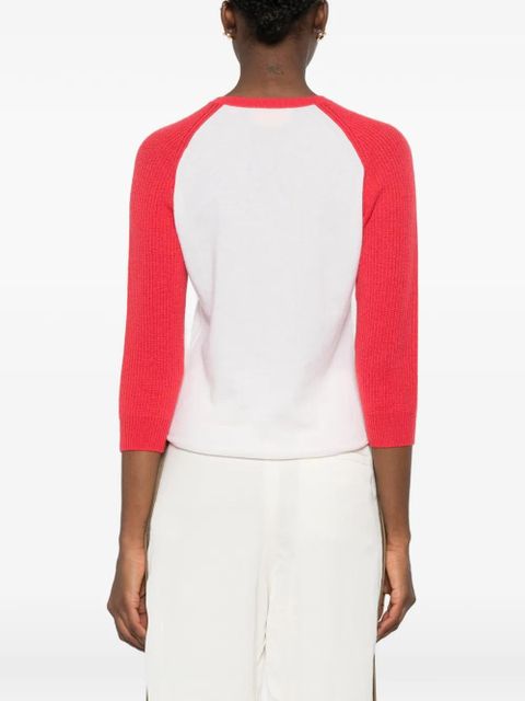 Guest In Residence long-sleeve sweater - White