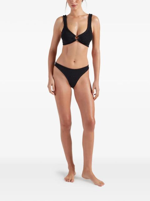 Hunza G Julia hoop-detail bikini - Black - zdjęcie produktu nr 2