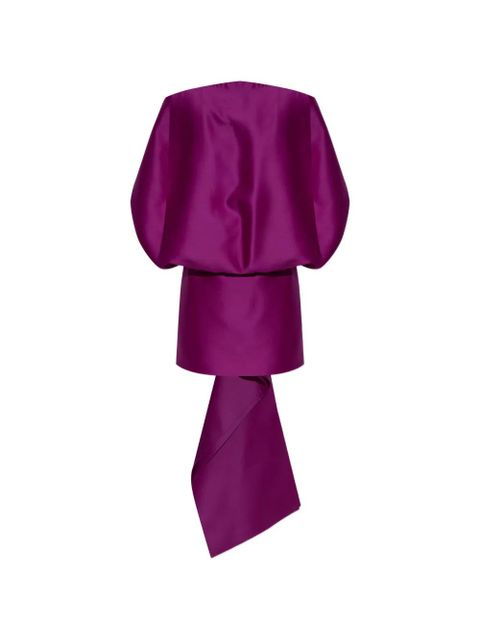 Balenciaga off-shoulder dress - Purple - zdjęcie produktu nr 1