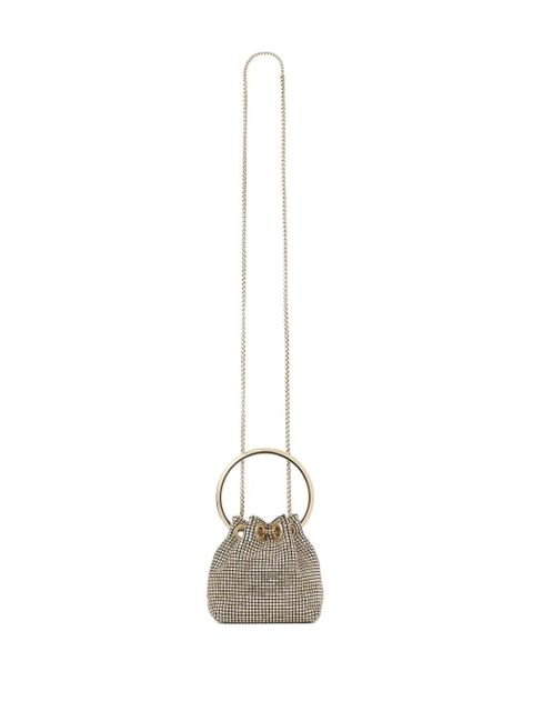 Jimmy Choo micro Bon Bon bucket bag - Gold - zdjęcie produktu nr 2