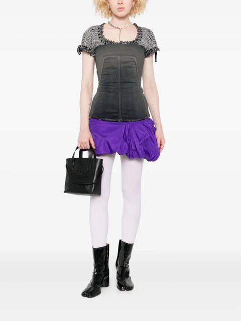 Vivienne Westwood orb-embellished tote bag - Black - zdjęcie produktu nr 2