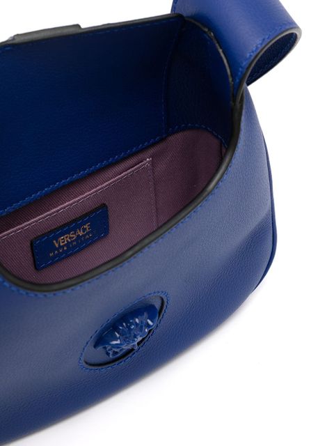 Versace medium La Medusa crossbody bag - Blue
