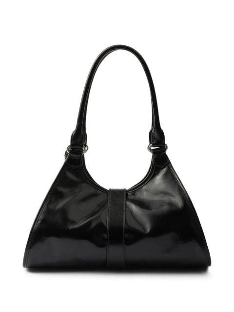 Prada medium leather tote bag - Black - zdjęcie produktu nr 2