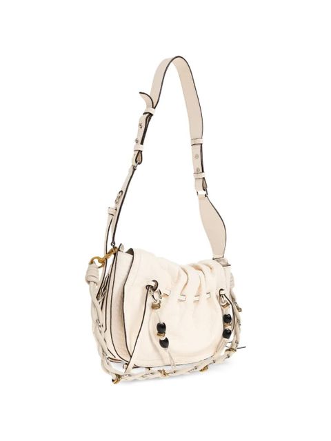 ISABEL MARANT Bolton leather shoulder bag - Neutrals