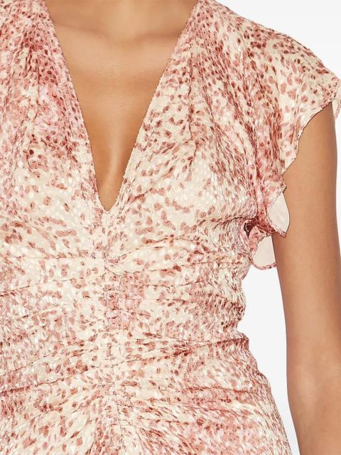 ISABEL MARANT Lyndsay dress - Red - zdjęcie produktu nr 2