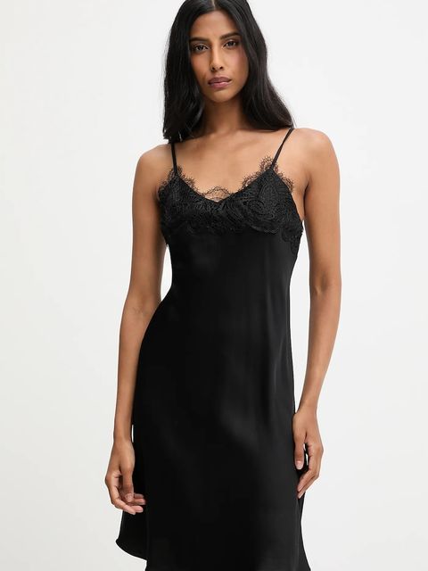 Answear.LAB sukienka kolor czarny mini prosta - zdjęcie produktu nr 1