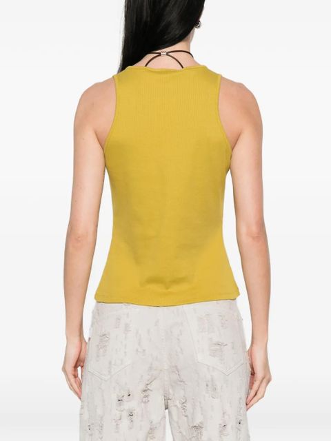 TWINSET sleeveless cut-out top - Green