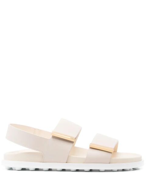 Tod's leather sandals - Neutrals - zdjęcie produktu nr 1