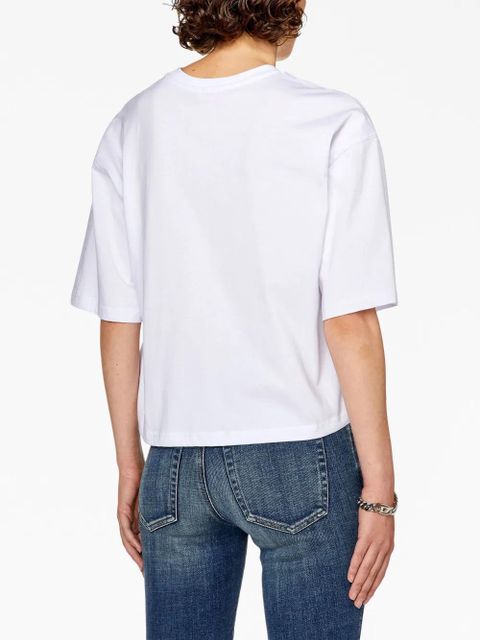 Diesel T-Rowy-Od cotton T-shirt - White
