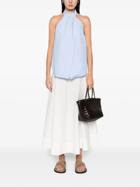 St. Agni halter tie-back top - Blue - zdjęcie produktu nr 2