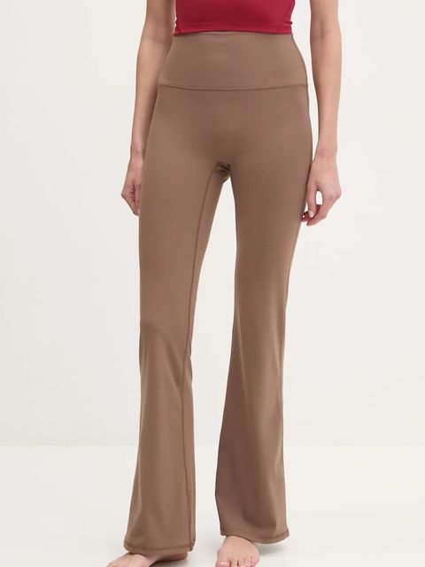 JOYINME spodnie Flare damskie kolor beżowy gładkie Flare - zdjęcie produktu nr 1