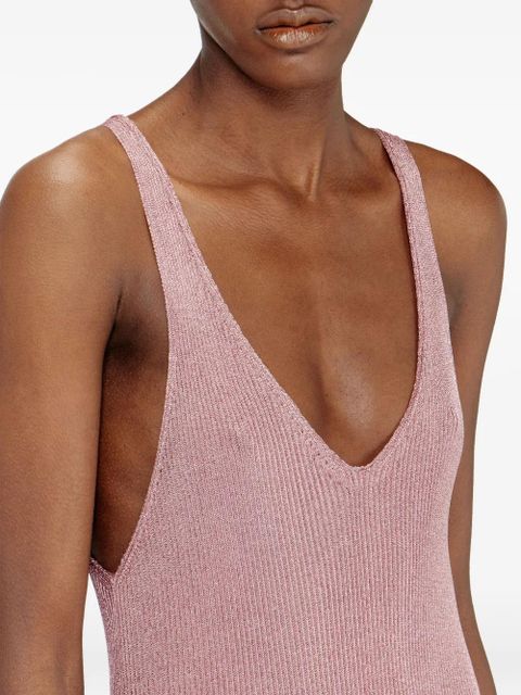 Diesel sleeveless midi dress - Pink