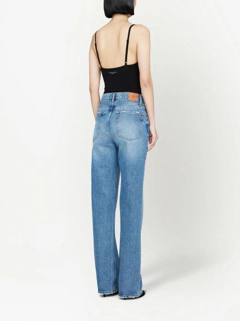 ANINE BING Via underwired jersey bodysuit - Black