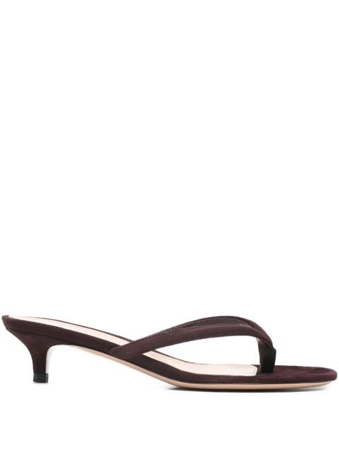 Gianvito Rossi Calypso suede sandals - Brown - zdjęcie produktu nr 1