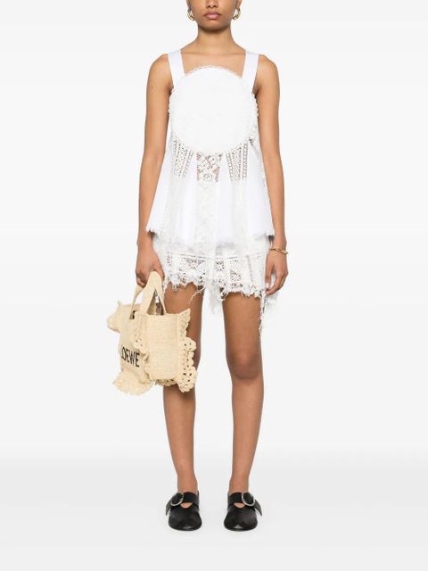 LOEWE lace mini skirt - White - zdjęcie produktu nr 2