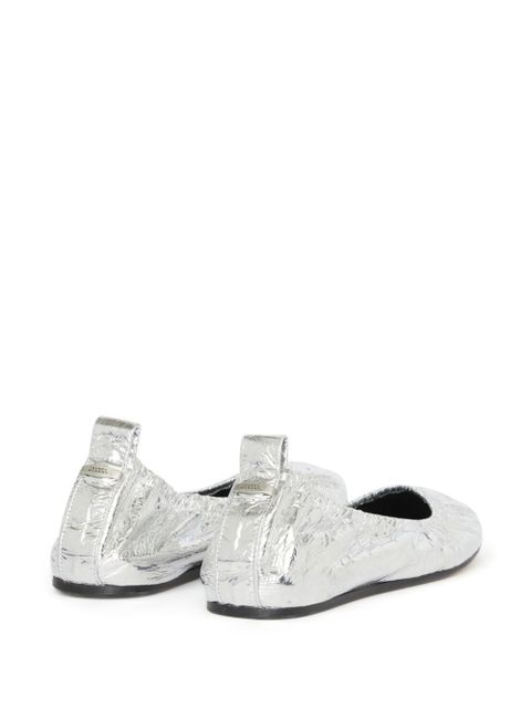 ISABEL MARANT Belna ballerina shoes - Silver