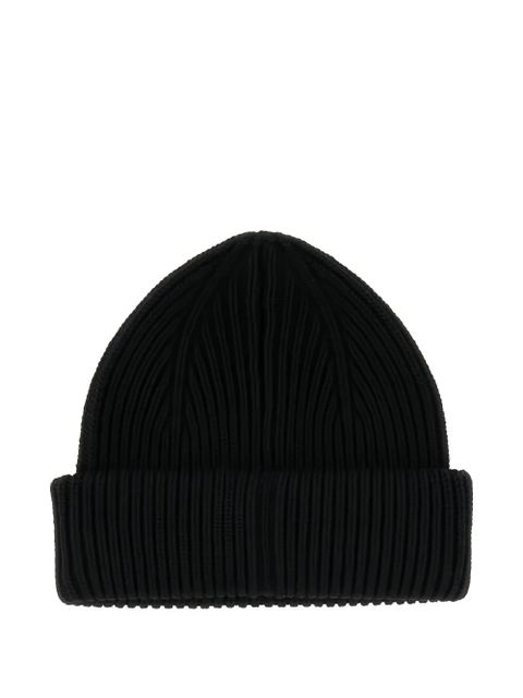 Lanvin ribbed-knit wool hat - Black - zdjęcie produktu nr 1