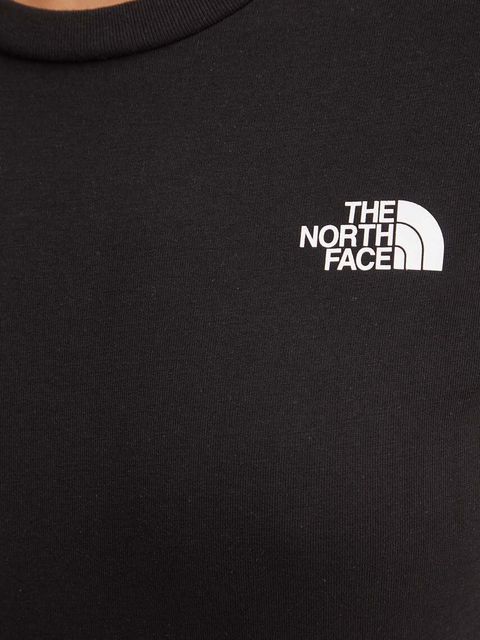 The North Face longsleeve L/S Simple Dome Tee damski kolor czarny NF0A87QPJK31