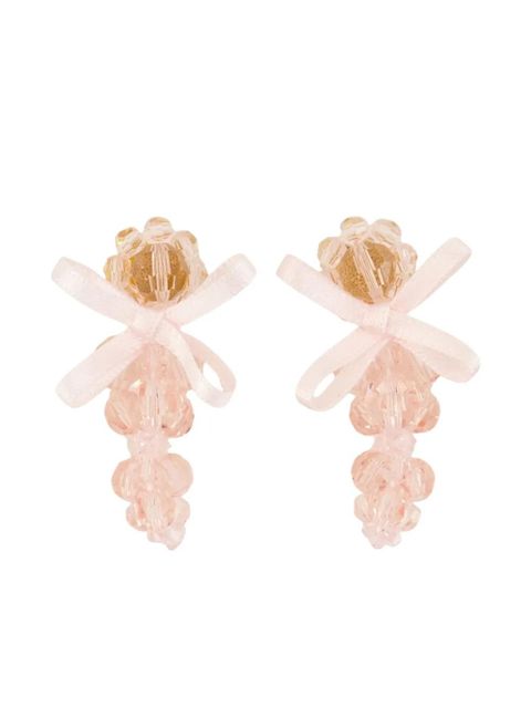 Simone Rocha Petite bow earrings - Gold - zdjęcie produktu nr 2
