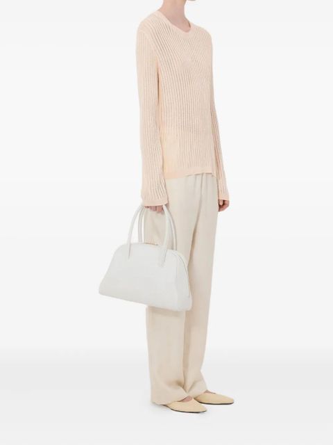 LouLou de Saison Hedora semi-sheer ribbed jumper - Pink - zdjęcie produktu nr 2
