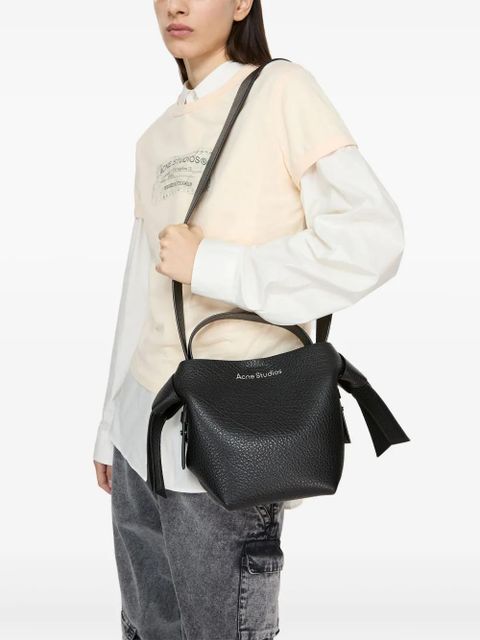 Acne Studios mini Musubi shoulder bag - Black - zdjęcie produktu nr 2