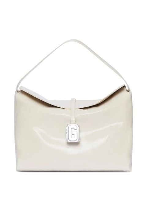 GCDS Mega Comma shoulder bag - White - zdjęcie produktu nr 1