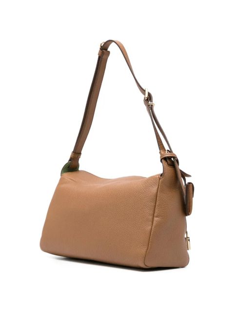 Miu Miu pebble padlock shoulder bag - Neutrals