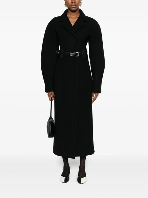 Jacquemus Le Curvo coat - Black