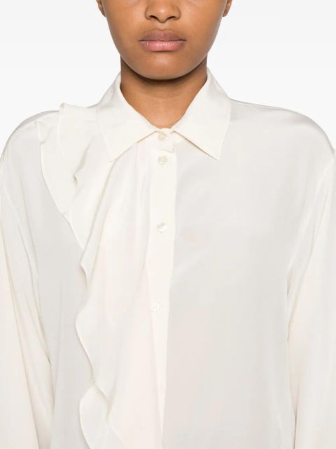Victoria Beckham silk shirt - White