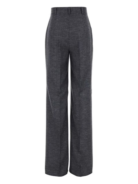 Max Mara Eziana melangé trousers - Blue - zdjęcie produktu nr 2