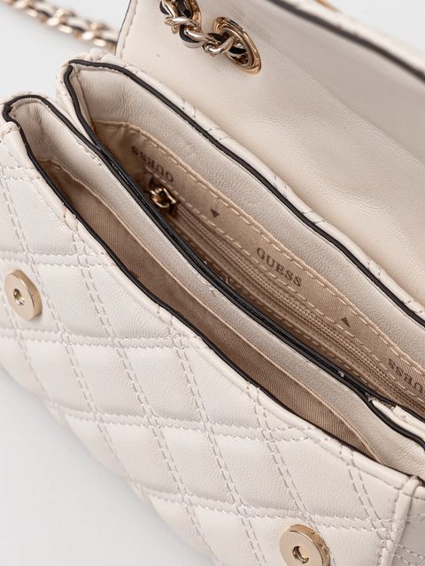 Guess torebka GIULLY kolor biały HWQG96 73740