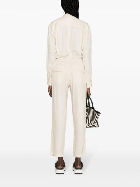 MARANT ÉTOILE Berati tapered trousers - Neutrals