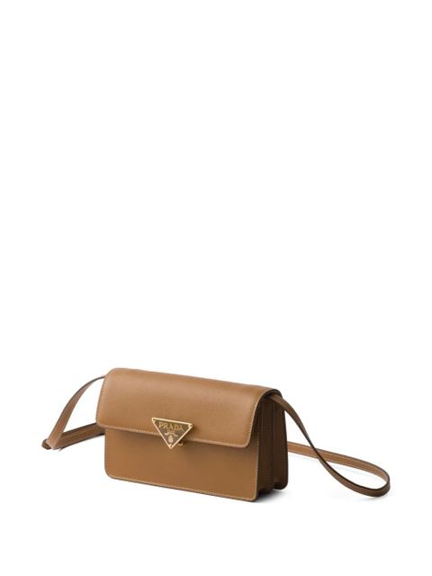 Prada mini Saffiano leather bag - Brown