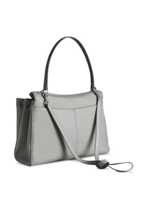 Balenciaga medium Rodeo leather tote bag - Grey