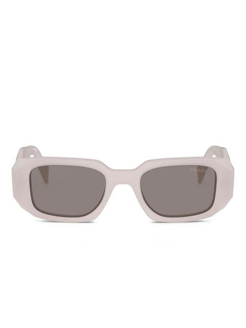 Prada Eyewear Symbole geometric-frame sunglasses - Neutrals - zdjęcie produktu nr 1