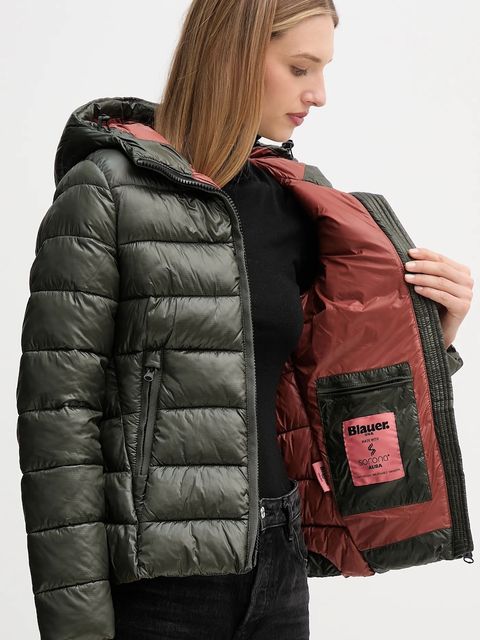 Blauer kurtka CAROLL kolor zielony przejściowa BLDC02072