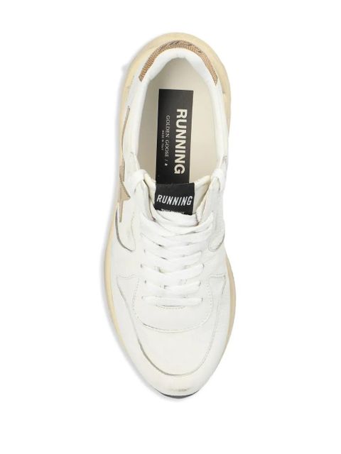 Golden Goose Running Sole leather sneakers - White