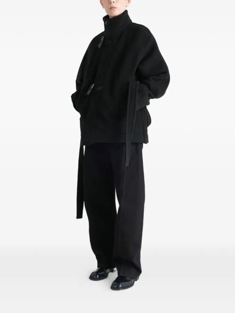 LEMAIRE black belted duffle coat - zdjęcie produktu nr 2