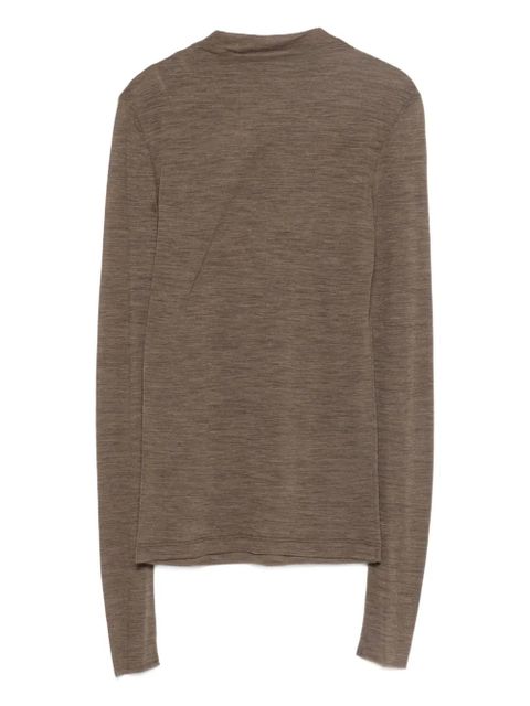 Alysi mock-neck sweater - Brown - zdjęcie produktu nr 2
