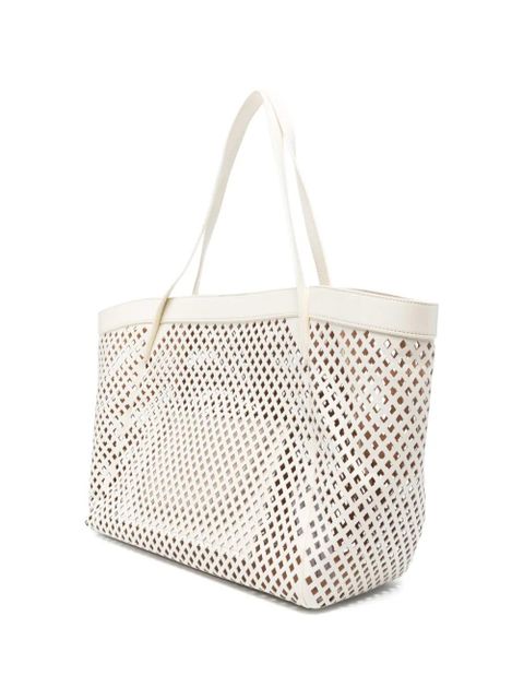 TWINSET openwork tote bag - White - zdjęcie produktu nr 2