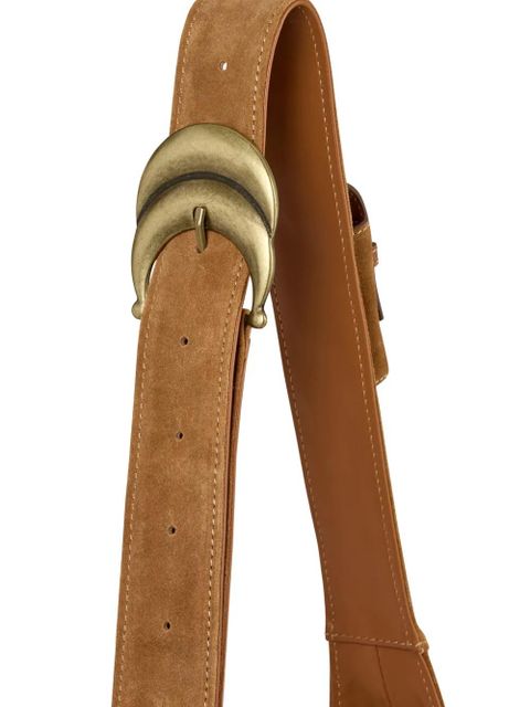 Ba&Sh You You suede shoulder bag - Brown