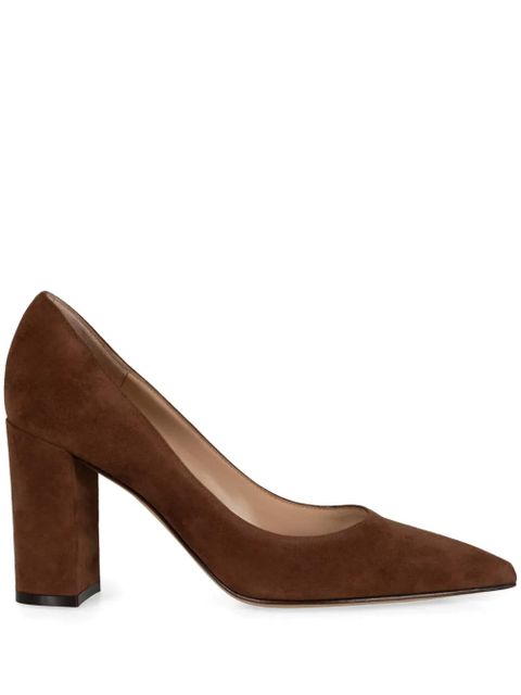 Gianvito Rossi 85mm Piper pumps - Brown - zdjęcie produktu nr 1