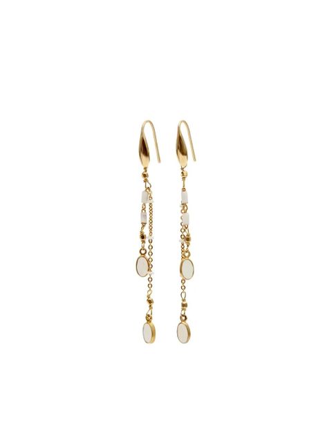 ISABEL MARANT Casablanca pendant tassel earrings - Gold