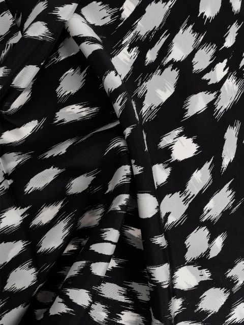 Givenchy patterned scarf - Black - zdjęcie produktu nr 2