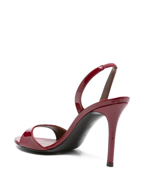 Giuseppe Zanotti 90mm slingback heeled sandals - Red