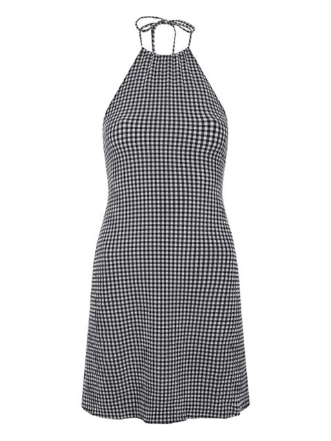 Hunza G halterneck mini dress - Black - zdjęcie produktu nr 1