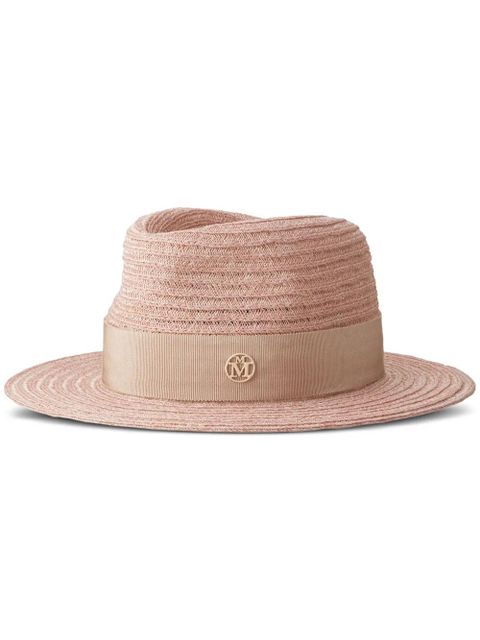 Maison Michel Andre fedora hat - Neutrals - zdjęcie produktu nr 1