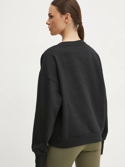 adidas bluza ALL SZN damska kolor czarny gładka IX3812