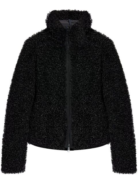 Moncler faux shearling jacket - Black - zdjęcie produktu nr 1